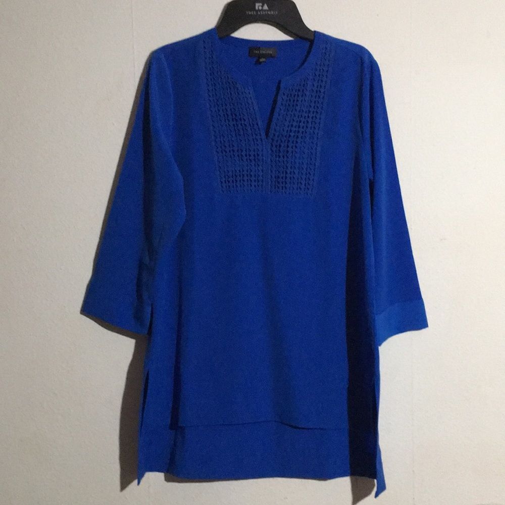 The Limited Electric Blue Tunic Top: Size Small